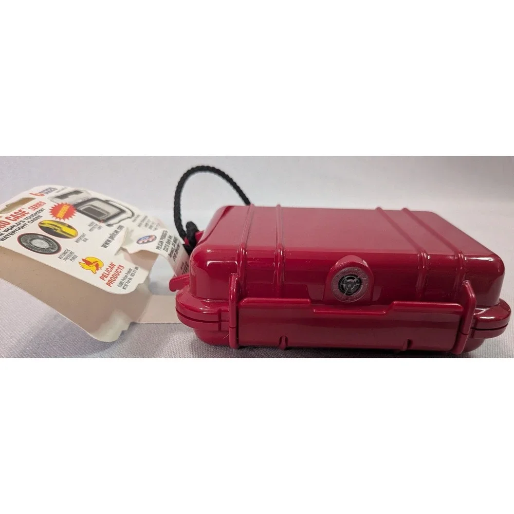 Pelican 1020 Micro Case Series Unisex Small Red New Watertight Submersible Case